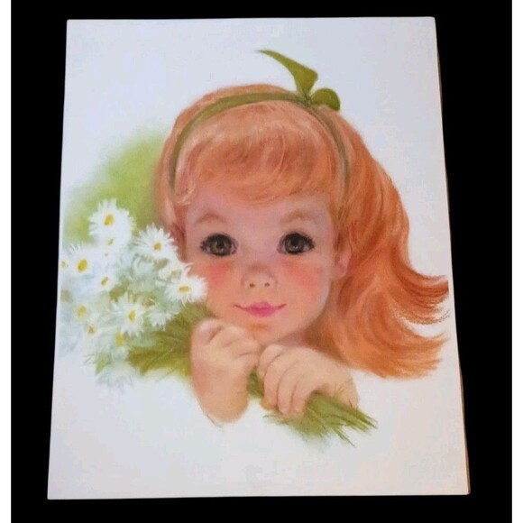 Set of 5 Vintage 1960s Francis Hook Northern Tissue American Girl Prints 11 X 14 - Picture 5 of 8